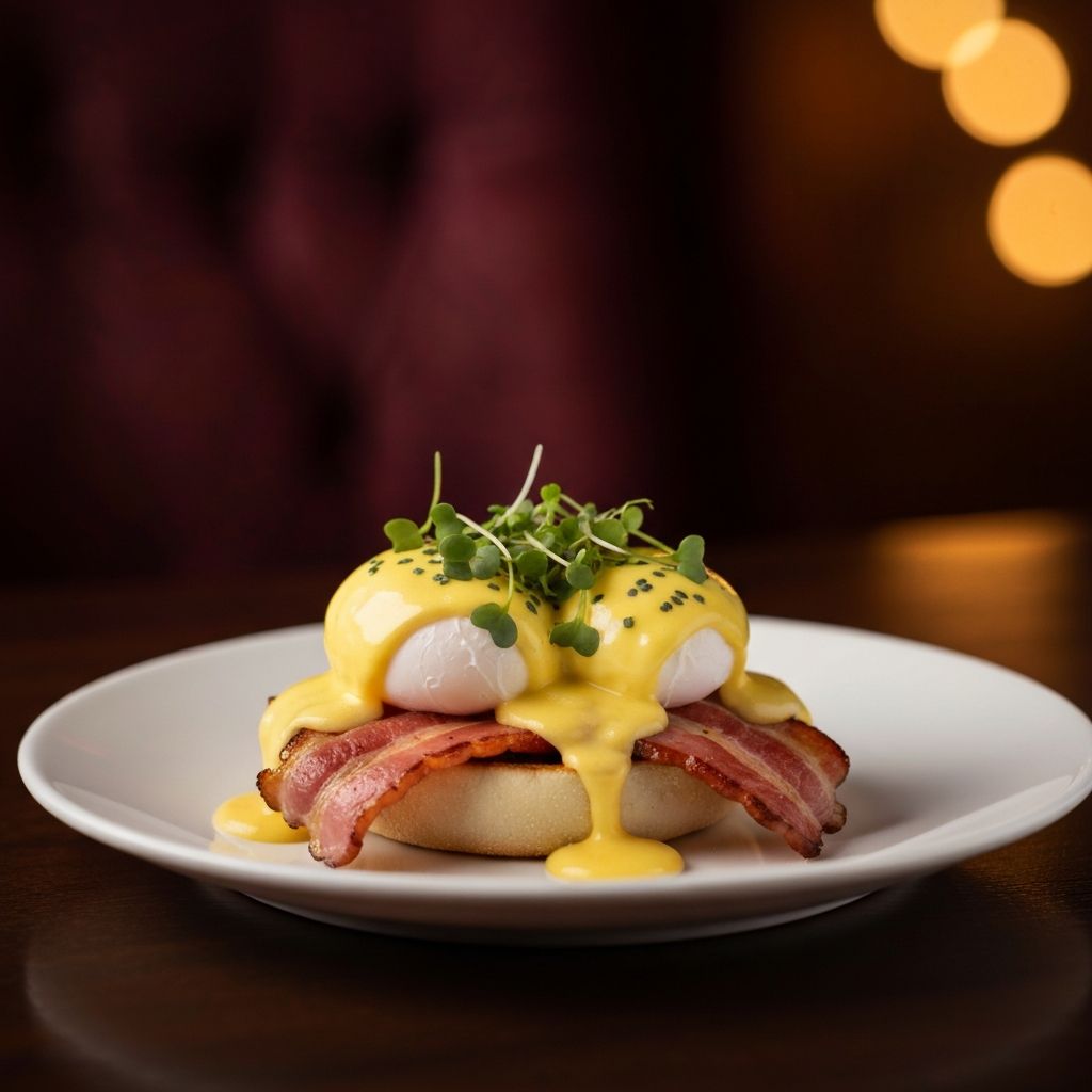 Chef-inspired brunch plate